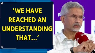 EAM S Jaishankar replies on query related to patrolling of India in Galwan and Depsang [upl. by Nallij]