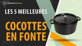 ⭐️ MEILLEURE COCOTTE EN FONTE  Comparatif 2023 [upl. by Nahsaj108]