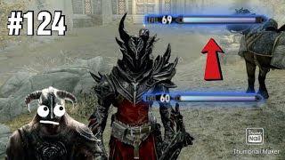 Skyrim Lets Play Part 124  How I Maxed Out 4 Skill Trees in 1 Day [upl. by Einnus]