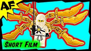 SENSEI WU Card Shrine  Lego Ninjago Short Animation amp Stop Motion Set Review 2856134 [upl. by Beatrix611]