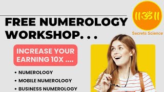 Numerology workshop Secretsscience [upl. by Narah]