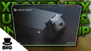 Xbox One X  Unboxing and Initial Setup [upl. by Emee]