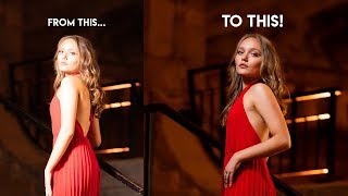 BTS 8  Night Off Camera Flash Photoshoot Tutorial w Godox AD400 Pro  AD200 [upl. by Kinney]