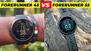 FORERUNNER 45 vs FORERUNNER 55 Qual o Melhor Garmin [upl. by Airamas]