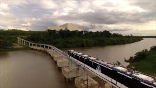 Callywood Studios Teaser Digital Governor Ben Ayade Tests Ultra Modern Calabar Monorail [upl. by Mccormac]