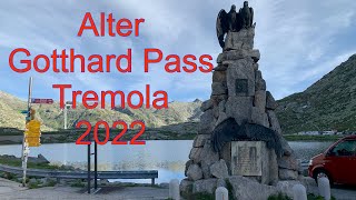 Pässe Schweiz Alter Gotthardpass Tremola 2022 [upl. by Loomis996]