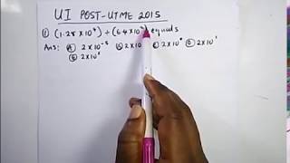 UI Post UTME Past Questions Solved 2015  University of Ibadan [upl. by Dahaf451]