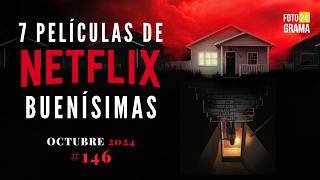 🍿 7 BUENAS PELÍCULAS para ver en NETFLIX  Fotograma 24 [upl. by Durrej]