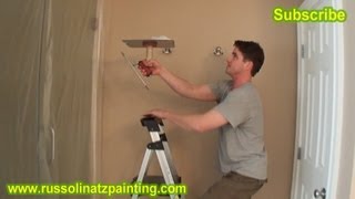 DIY  Repair Cracks in the Ceiling by Removing Old Drywall Tape Part 5  Drywall Repair [upl. by Oidualc428]