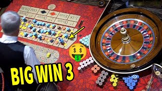 BIG WIN ROULETTE CATCH NUMBER 3 BIGGEST BET CASINO LAS VEGAS ✔️20231125 [upl. by Rey50]