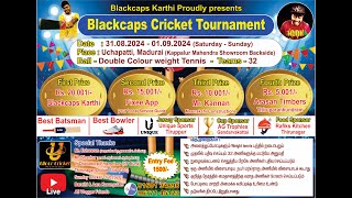 BLACKCAPS 20K TOURNAMENT 2024  live [upl. by Gothar]