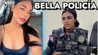 La bella policía dominicana que se hizo viral tras ascenso [upl. by Aker]