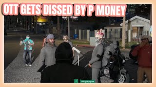 P Money Plays HIS OTT Diss Track Live In His Face  NoPixel 40 GTA RP [upl. by Shae]