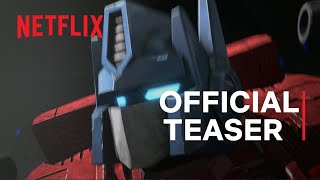 Transformers War for Cybertron Trilogy  Earthrise  Teaser Trailer  Netflix [upl. by Ennaerb457]