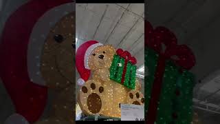 New 87’ Holiday Bear with Present Outdoor Christmas decoration at Costco November 2024 [upl. by Jepson]