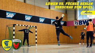 Löwen vs Berlin  Vorschau zum Spiel [upl. by Aylat]