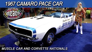 🏁 Leading The Pack in a Rare Pace Car 1967 Chevrolet Camaro L78 396 Pace Car MCACN [upl. by Curtice355]