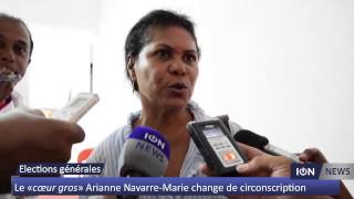 Le «cœur gros» Arianne Navarre Marie change de circonscription [upl. by Khanna]