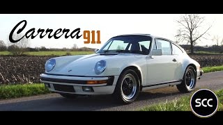 PORSCHE 911 32 CARRERA  1985  Test drive in top gear  G Model Flat 6 engine sound  SCC TV [upl. by Notneiuq]