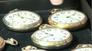 8 Different Pocket Watches 7 Hamilton Railroad and 1 Waltham by The Pocket Watch Guy [upl. by Naihtniroc]