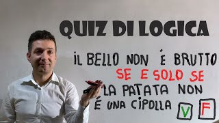 Quiz di logica  Chi riesce ad indovinare tutti i quesiti [upl. by Ender605]