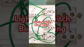 How To Wiring Electric Switch Board  Electric Switch Board Ka Wiring Kaise Kare wiring shorts [upl. by Enaasiali]