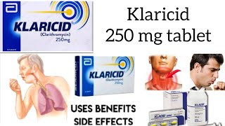 Klaricid tablet 250 mg uses in urdu [upl. by Irena]