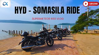 Hyderabad to Somasila View Point  Super Meteor 650 Adventure  Bike Ride 400 kms [upl. by Pru]