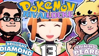 Grass Gym Leader Gardenia Battle  Pokemon Brilliant Diamond Shining Pearl BDSP Rival Nuzlocke [upl. by Dupre]