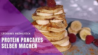 Protein Pancakes selber machen Diät Rezept [upl. by Tennies739]