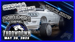 Truck Show Thoroughbred Diesel Throwdown Show amp Shine 2023 diesel trucks truckshow youtube [upl. by Lihcox]