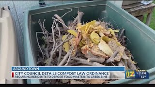 City council details compost law ordinance [upl. by Ellered]