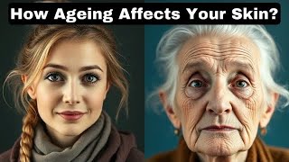 How Ageing Affects Your Skin facts shorts aging agingskin [upl. by Anawqahs710]