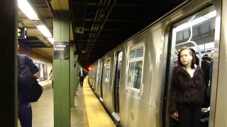 Rockaway Parkway Bound Train Of R160A1s On The L  Lorimer Street [upl. by Clayberg176]