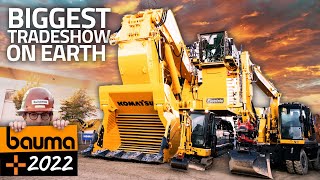 The Worlds Largest Construction Trade Show Bauma 2022 [upl. by Ferrell]