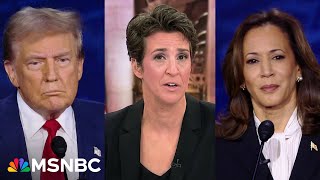 Trump got destroyed See Maddow and MSNBC panel instantly react to historic debate [upl. by Ahsiekan]