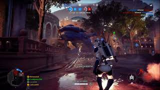 Jet Trooper going behind enemy lines Star Wars Battlefront 2 Capital Supremacy Gameplay [upl. by Hluchy]