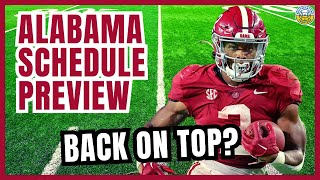 2023 Alabama Football Schedule Preview GameByGame Analysis [upl. by Kifar691]