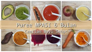 Puree mpasi 6 bulan  Healthy food for baby [upl. by Morganica]