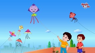 Chali Re Meri Patangचली रे मेरी पतंग  Hindi Kids Song  Animated Song by Jingle Toons [upl. by Yanetruoc]