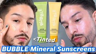 Reviewing the Bubble Mineral Sunscreens Plus One and Solar Mate SPF 40 [upl. by Shaver]