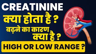 Creatinine level normal range  creatinine test in hindi  Bharat Homeopathy [upl. by Rondi133]