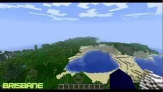 Minecraft Australian Cities Seed Review [upl. by Berlauda343]