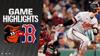 Orioles vs Red Sox Game Highlights 91024  MLB Highlights [upl. by Burke]