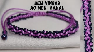 pulseira de macrame linda Macramenani20 [upl. by Carlie169]