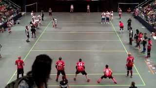 Canada vs USA  Mens Final  Dodgeball World Championship 2014  2nd Half [upl. by Amada]