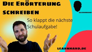 Ein Überblick zur Erörterung  Erörterung schreiben [upl. by Cotter13]