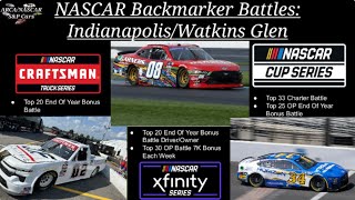 NASCAR Backmarker Battles IndianapolisWatkins Glen MCDOWELL WINS [upl. by Eile]