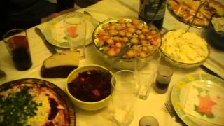 2014 New Year dishes Новогодние блюда [upl. by Fortunato130]