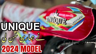 Unique UD 70 CDI 2024 MODEL REVIEW  Bike Mate PK [upl. by Assiroc614]